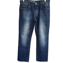 Killer Jeans Mens Jeans Size 36x29 Straight Leg Blue Denim Dark Wash Car... - $12.95