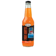 Grace Island Soda Orange - 355 Ml X 12 Cans - $42.58