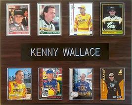 Frames, Plaques and More Kenny Wallace NASCAR 8-Card 12x15 Plaque - £27.27 GBP