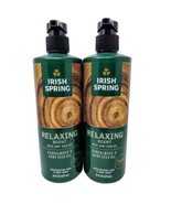 2 Bottles Irish Spring Relaxing Scent Sandalwood Hemp Seed Oil Body Wash... - $21.97