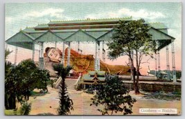 Rangoon Gaudama Buddha Burma  Postcard B46 - $14.95