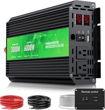 A 3000W Power Inverter Can Convert 12V Dc To 110V Ac At Its Peak, And Ve... - $250.93