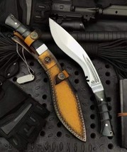 Mirror Finish Blade Gurkha Aolong Khukuri Handmade Kukri Forged Full Tang Knives - £95.04 GBP