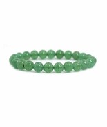 Handmade Green Aventurine Bracelet - Natural Gemstone Beads for Luck &amp; P... - $452.95 MXN