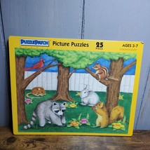 VTG Puzzle Patch Picture Puzzles 25 Piece - Garden Animals (1993) - $9.90