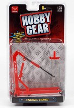 New Hobby Gear: Craftmaster Engine Hoist 1/24 Scale For Diecast Toys Red... - $31.96