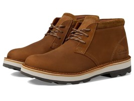 Clarks Corston DB Waterproof Brown Leather Waterproof 12 D (M) - $61.37