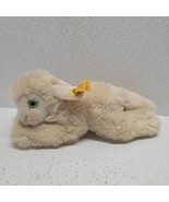 Steiff Floppy Lamb 5625/18 Laying Down Plush Button With Tag 8.5&quot; Sheep - $1,628.07 MXN