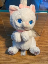 Disney Parks Aristocats Marie Plush Stuffed Animal Cat White 11&quot;Long Sof... - $19.15 CAD