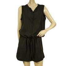 Philosophy Black Tencel Sleeveless Romper Playsuit Shorts size S - $79.20