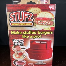Stufz Americas Stuffed Burger Maker Press As Seen on TV 1 Burger Maker n Box NOS - £7.99 GBP