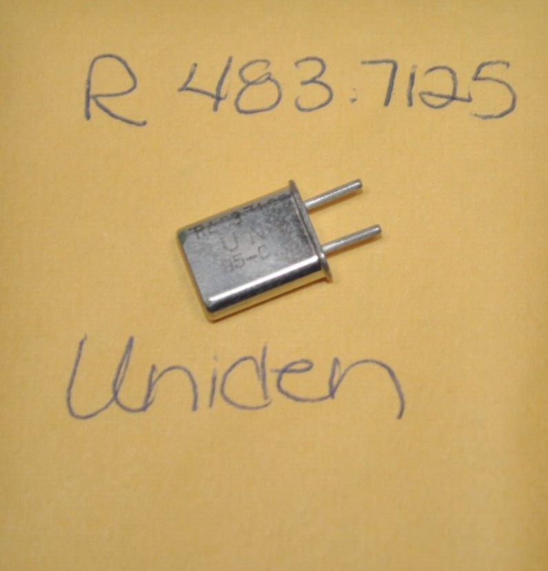 Primary image for Uniden Scanner/Radio Frequency Crystal Receive R 483.7125 MHz