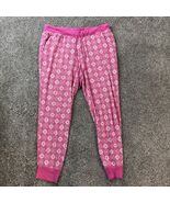 Joyspun Women&#39;s Waffle Hacci Knit Sleep Joggers Pink XL (16-18) - $163.49 MXN