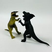 Vintage 1980&#39;s Imperial Dinosaur Toy T-Rex &amp; Duck-Billed Dinosaurs Hong ... - £15.10 GBP