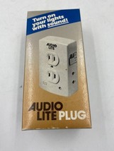 Audio Light Plug Turns Lights on with Sound Crime Deterrent Extra Safety - $27.83