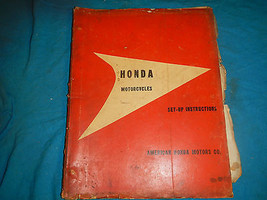 1960&#39;S 60 61 62 63 64 65 Honda Dealer Setup Set-up INSTRUCTIONS #2 Manua... - $207.89