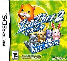ZhuZhu Pets 2: Featuring the Wild Bunch (Nintendo DS, 2010) NEW - £5.48 GBP