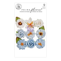 Prima Marketing Mulberry Paper Flowers-Shades Of Spring/Spring Abstract - £10.58 GBP