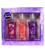 1 Body Fantasies Classic Florals Boxed Gift Set Fragrance Body Sprays 3C... - €21,44 EUR