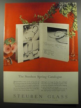 1956 Steuben Glass Advertisement - The Steuben Spring Catalogue - $18.49