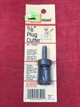 NEW 5/8&quot; Plug Cutter Drill Bit Vermont American 16594 NOS - $5.93