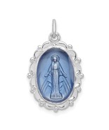 Sterling Silver Resin Miraculous Medal - £35.92 GBP