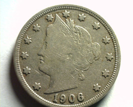 1906 LIBERTY NICKEL FINE F NICE ORIGINAL COIN FROM BOBS COINS FAST SHIPMENT - £5.19 GBP