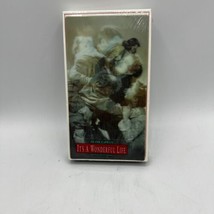 Its a Wonderful Life VHS 1993 Uncut Slip Sleeve Lenticular Hologram 3D F... - £7.42 GBP