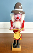 Vintage Christmas Wood Nutcracker Drummer Soldier 12&quot; - $19.99