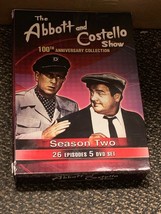 The Abbott And Costello Show: Season Two 100TH Anniversary Collection 5 Dvd Set - £23.42 GBP