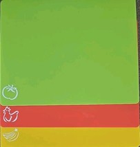 Three (3) ~ 11.5&quot; x 14.5&quot; Cutting Boards/Mats ~ Flexible ~ Nonslip ~ BPA... - $35.13 CAD
