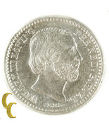1890 Niederlande 10 Cent (About Handgehoben, Au ) Halberd William III 10... - $1,667.47 MXN