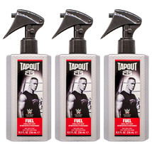 Pack of 3 New Victory by Tapout Body Spray Men&#39;s Cologne Fuel 8.0 floz - £18.82 GBP