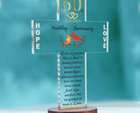 Golden 50Th Anniversary Wedding Gifts for Couples, Parents, Friends and ... - £29.91 GBP