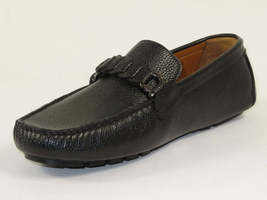 Men's Driving Shoes GENIO Turkey Casual Dress Genuine Leather 120580444 Black image 3
