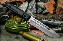 Kizlyar Supreme Feldjaeger. AUS-8. TacWash. Serrated. Kizlyar Supreme knife - $121.00