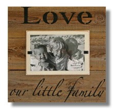 Picture Wall Frame Beach Wall Art Reclaimed Barn Wood Rustic Sign Love Family - £20.33 GBP