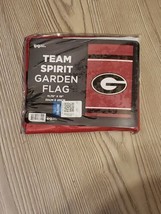 UGA University Of Georgia Bulldogs Garden Flag 11.75&quot; X 19&quot; NEW - £9.58 GBP