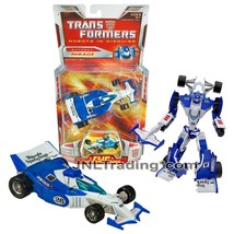 Year 2006 Transformers Classic Deluxe Class 6&quot; Figure Autobot MIRAGE (Race Car) - £79.48 GBP