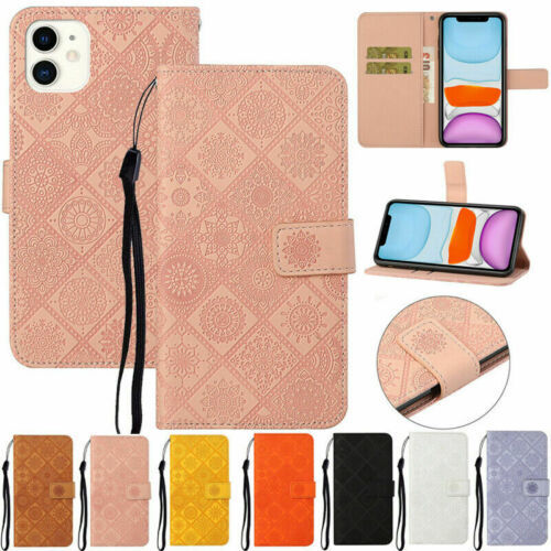 For Samsung A11 A21S A51 A52 A12 Magnetic Flip Leather Wallet Flip Case Cover