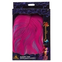 New Disney Store Descendants 3 Audrey Pink Wig Hair Costume Child Girl - £21.76 GBP