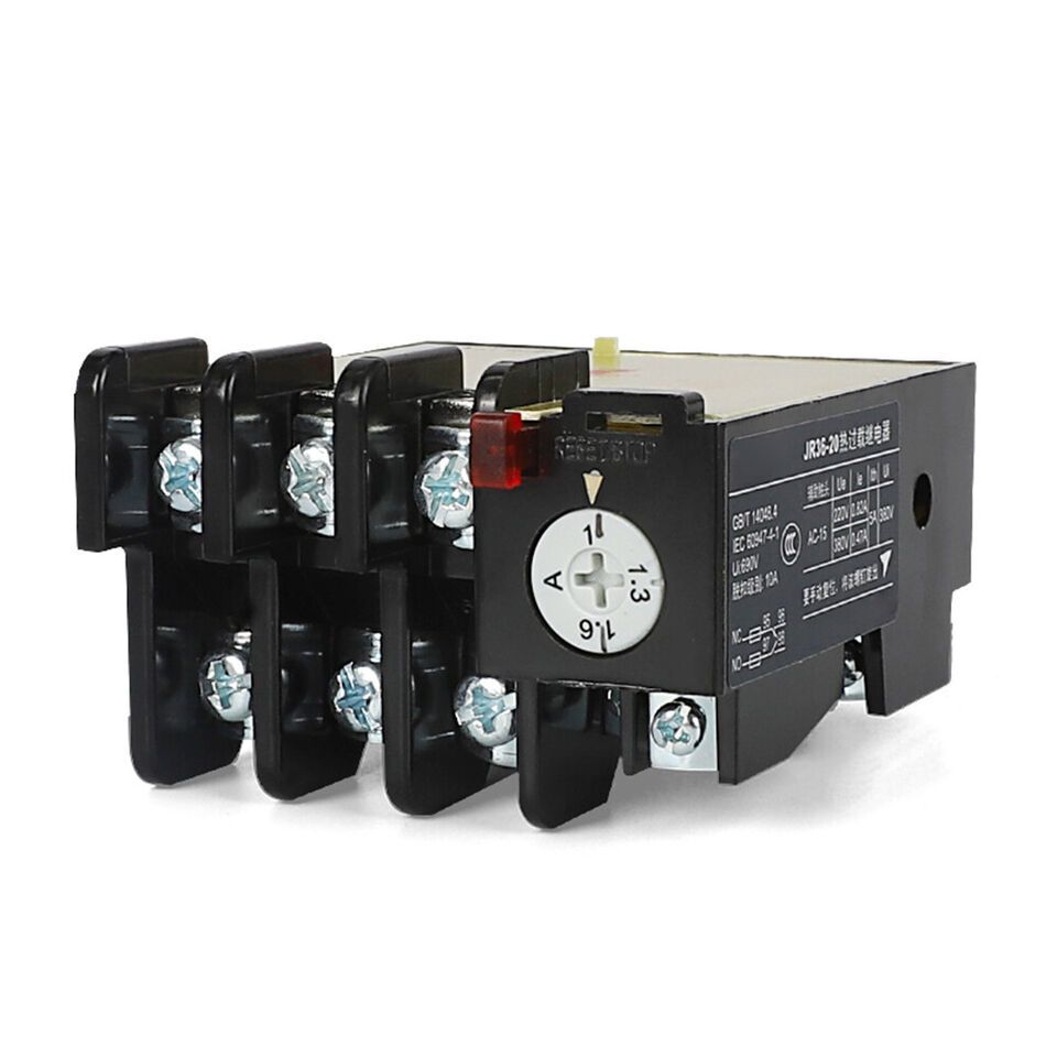 For DELIXI JR36-20 3.2-5A Thermal Overload Protection Relay - $15.82