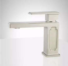 New Brushed Nickel Ryle Single-Hole Bathroom Faucet - Overflow,934419 by... - £157.75 GBP