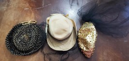 Lot, Bundle, Chic Vintage Hat Collection - Unique Styles - $72.45