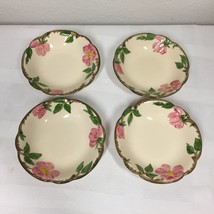 Vintage Franciscan Desert Rose Fruit Bowls 5&quot; Set of Four 1940s 50s - $19.99