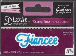 Crafter&#39;s Companion. Die&#39;Sire. Fiancee Die. - $2.69 CAD