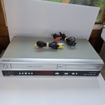 Philips DVP3050V DVD/VHS Player Combo USED DVD Works VHS Side Eats the T... - $24.74