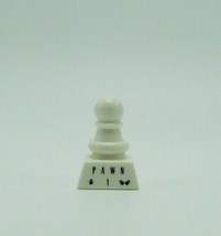 1995 The Right Moves Replacement White Pawn Chess Game Piece Part 4550 - $2.51