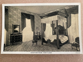 Guest Bed Room Of My Old Kentucky Home Postcard Bardstown Ky Kentucky 1920s - £2.39 GBP