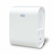 Zwave Smart Light Dimmer Outlet, Z-Wave Smart Plug-In Socket,, Google Assistant - $42.78